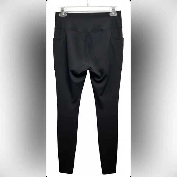 NWT- Halara SoftlyZero™ Crossover Pocket Plain Leggings - Black - Size Large - Picture 3 of 4